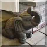 L19. Resin elephant. 